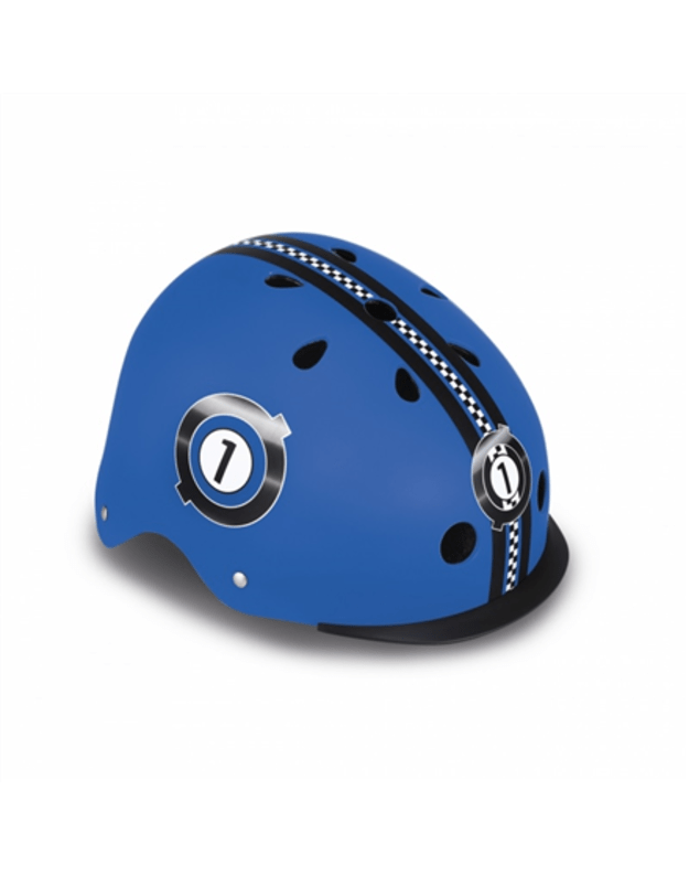 Globber | Dark blue | Helmet Elite Lights Racing | 507-300