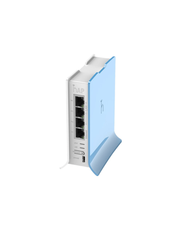 MikroTik | RB941-2nD-TC hAP Lite | Access Point | 802.11n | 2.4GHz | 10/100 Mbit/s | Ethernet LAN (RJ-45) ports 4 | MU-MiMO Yes | no PoE