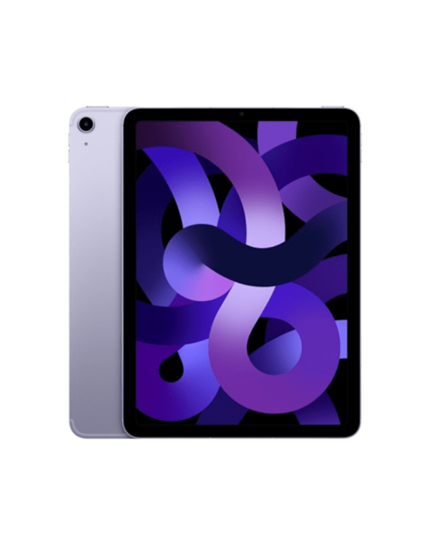 Apple | iPad Air 5th Gen | 10.9 | Purple | Liquid Retina IPS LCD | Apple M1 | 8 GB | 256 GB | 5G | Wi-Fi | Front camera | 12 MP | Rear camera | 12 MP | Bluetooth | 5.0 | iPadOS | 15.4 | Warranty 12 month(s)