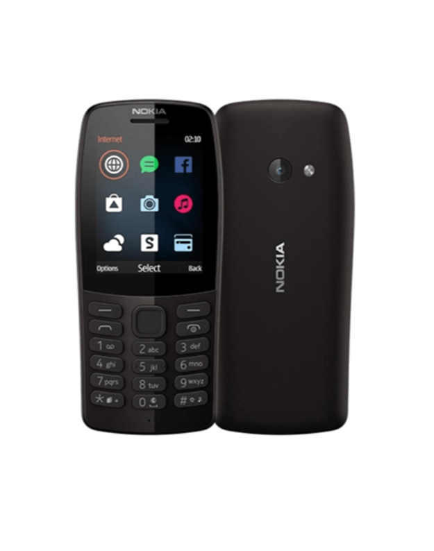 Nokia | 210 | Black | 2.4 | TFT | 240 x 320 pixels | 16 MB | N/A MB | Dual SIM | Bluetooth | 3.0 | USB version microUSB | Main camera 0.3 MP | 1020 mAh
