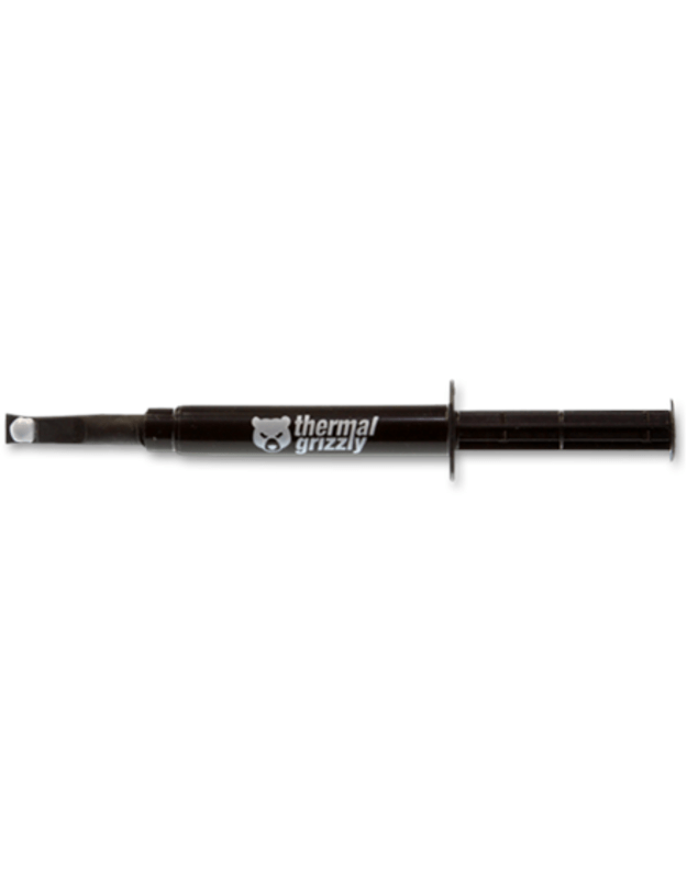 Thermal Grizzly Thermal grease Hydronaut 3ml/7.8g Thermal Grizzly | Thermal Grizzly Thermal grease Hydronaut 3ml/7.8g | Thermal Conductivity: 11.8 W/mk Thermal Resistance 0,0076 K/W Electrical Conductivity*: 0 pS/m Viscosity: 140-190 Pas Temperature: -200
