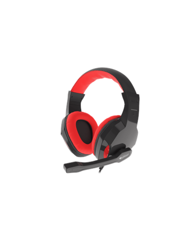 GENESIS ARGON 110 Gaming Headset, On-Ear, Wired, Microphone, Black/Red Genesis | ARGON 110 | Wired | On-Ear