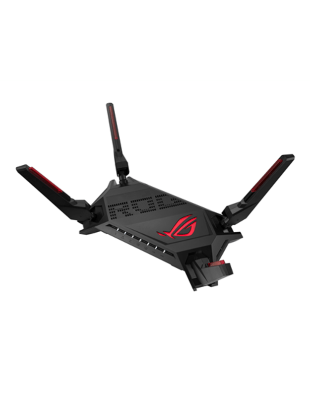 Dual-band Gaming Router | GT-AX6000 ROG Rapture | 802.11ax | 6000 (1148+4804) Mbit/s | Mbit/s | Ethernet LAN (RJ-45) ports 5 | Mesh Support Yes | MU-MiMO Yes | No mobile broadband | Antenna type External antenna x 4 | 36 month(s)