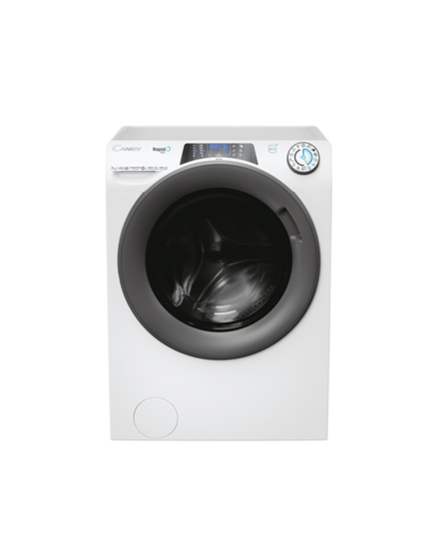 Candy | RP4 476BWMR/1-S | Washing Machine | Energy efficiency class A | Front loading | Washing capacity 7 kg | 1400 RPM | Depth 45 cm | Width 60 cm | Display | TFT | Steam function | Wi-Fi | White