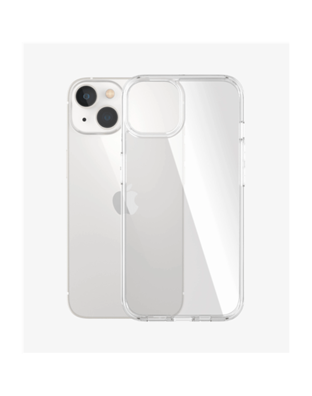 PanzerGlass | HardCase | Apple | iPhone 14/13 | Clear | Wireless charging compatible 100% recycled frame material