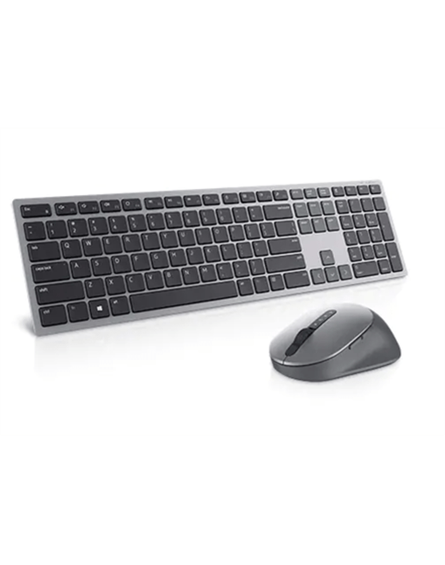 Dell | Premier Multi-Device Keyboard and Mouse | KM7321W | Keyboard and Mouse Set | Wireless | Batteries included | EN/LT | Titan grey | Wireless connection