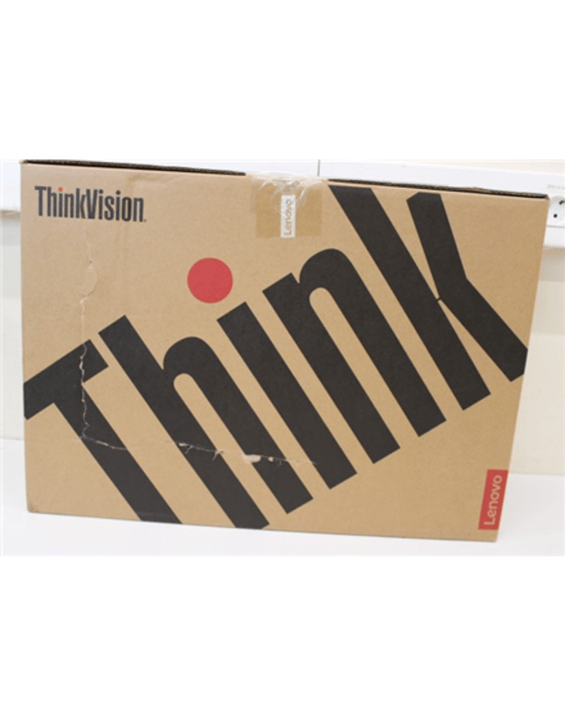 SALE OUT. Lenovo ThinkVision T24i-30 23.8 1920x1080/16:9/250 nits/DP/HDMI/USB/Black/ DAMAGED PACKAGING | ThinkVision | T24i-30 | 23.8 | IPS | FHD | 16:9 | Warranty 35 month(s) | 4 ms | 250 cd/m² | Black | DAMAGED PACKAGING | HDMI ports quantity 1 | 6