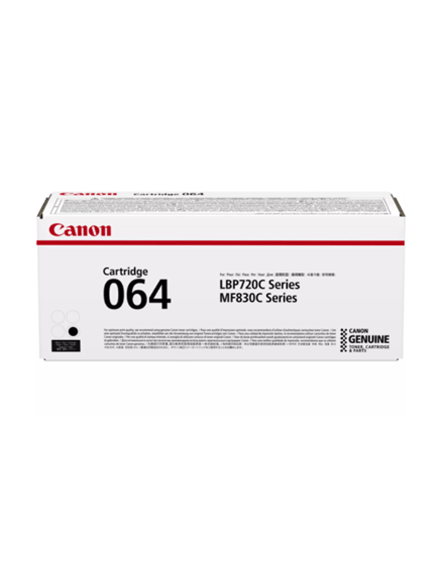 Canon 064 Toner Cartridge, Black