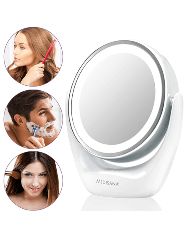 Medisana | CM 835 2-in-1 Cosmetics Mirror | 12 cm | High-quality chrome finish