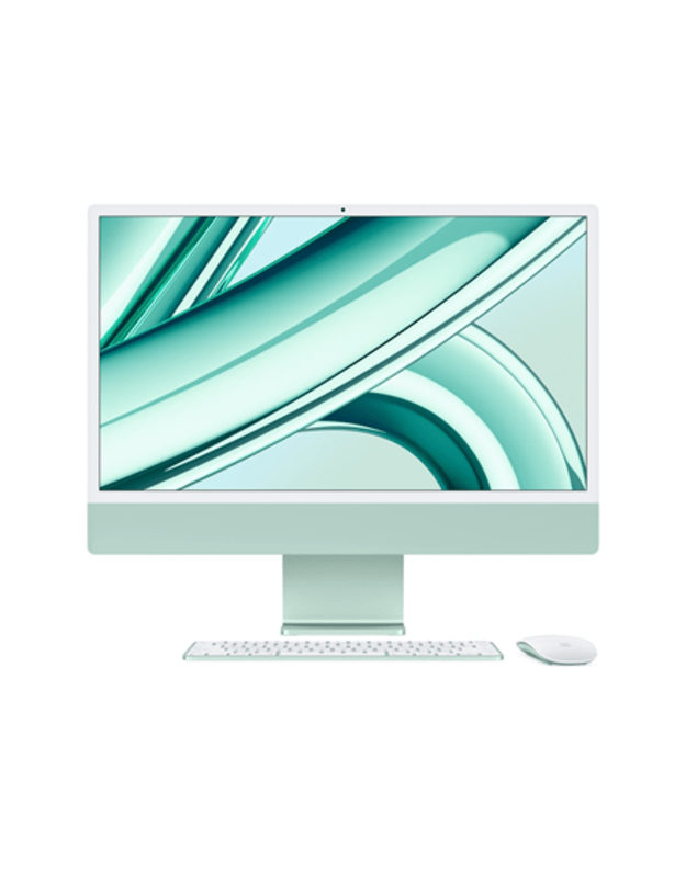 Apple iMac 24” 4.5K Retina, Apple M3 8C CPU, 8C GPU/8GB/256GB SSD/Green/RUS Apple