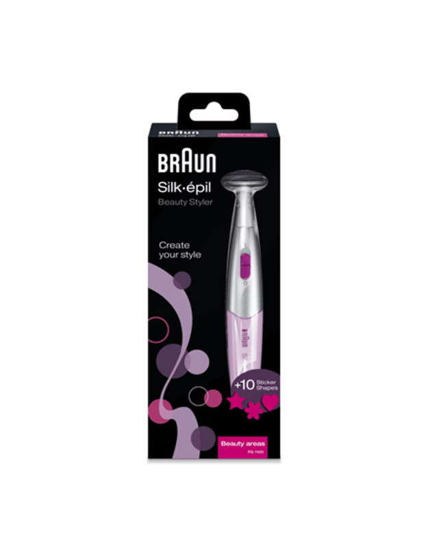 Braun | Shaver | SilkFinish FG1100 | Operating time (max) min | Number of power levels 1 | AAA | Pink