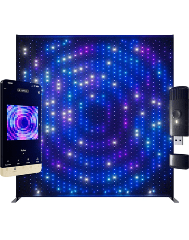 Twinkly Lightwall Smart LED Backdrop Wall 2.6x2.7m
