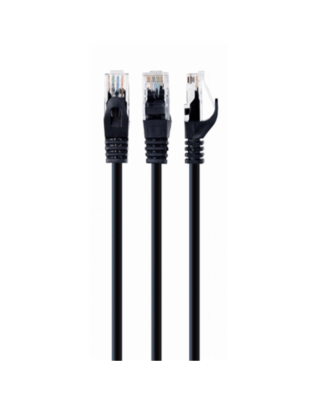 Cablexpert | Patch cord | UTP Cat6 | PVC AWG 26 (7 x 0.15 mm wire) | 5 m | Black