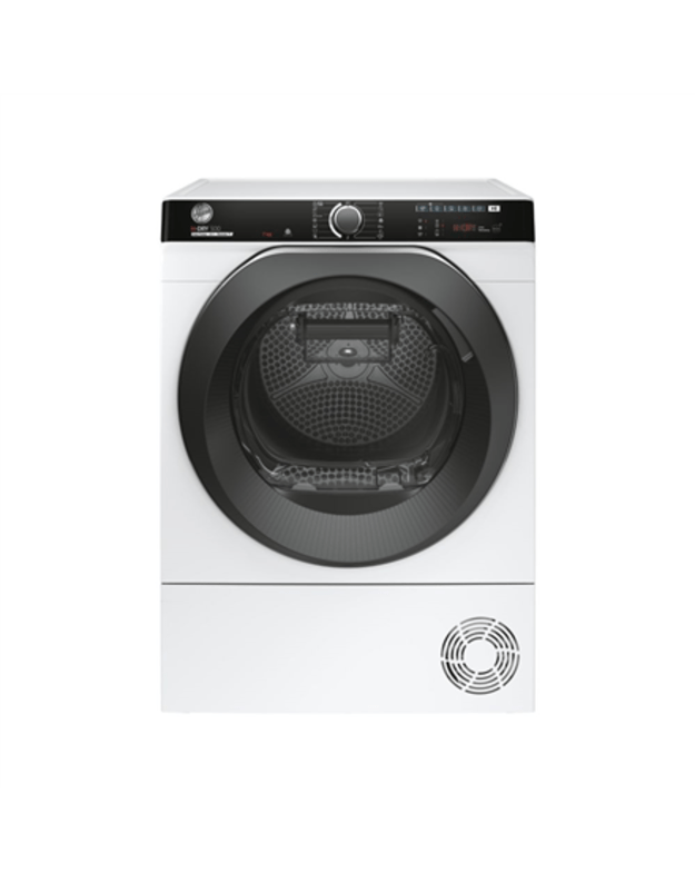 Hoover | NDP4H7A2TCBEX-S | Dryer Machine | Energy efficiency class A++ | Front loading | 7 kg | Heat pump | LCD | Depth 47.7 cm | Wi-Fi | White