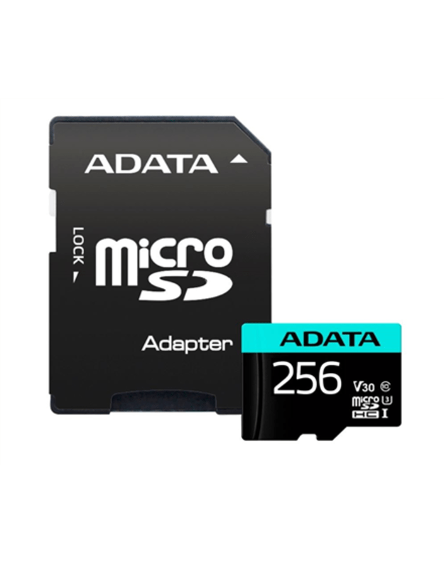 ADATA | Premier Pro | UHS-I U3 | 256 GB | micro SDXC | Flash memory class 10 | with Adapter