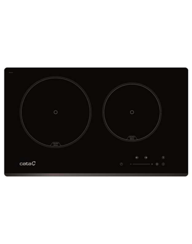 CATA | IB 2 PLUS BK/A | Hob | Induction | Number of burners/cooking zones 2 | Touch | Timer | Black