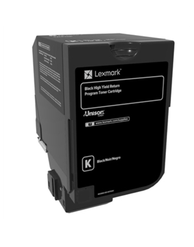 Lexmark 20K Black Return Program Toner Cartridge (CS720, CS725) | Black