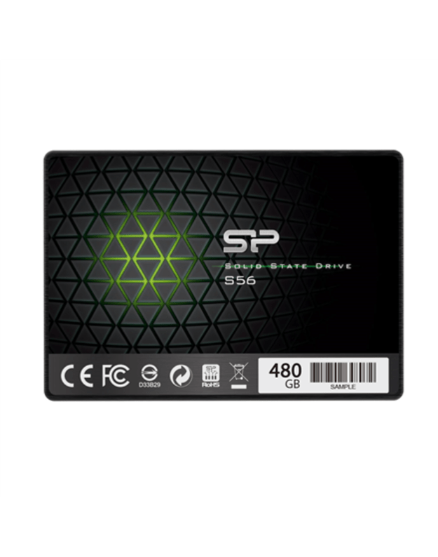 Silicon Power | S56 | 480 GB | SSD form factor 2.5 | SSD interface SATA | Read speed 560 MB/s | Write speed 530 MB/s