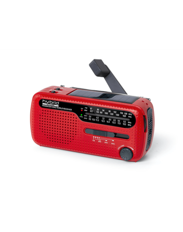 Muse | MH-07RED | Red | Self-Powered Radio
