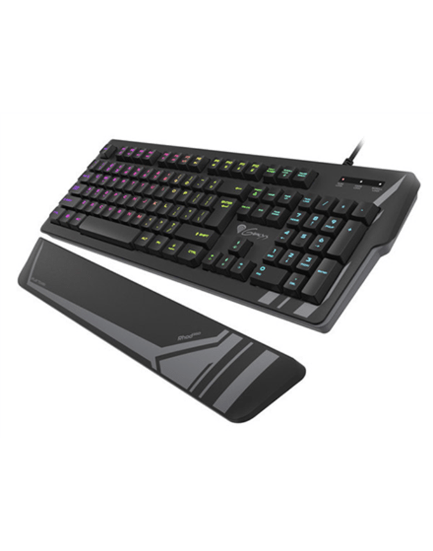 Genesis | Rhod 350 RGB | Gaming keyboard | RGB LED light | US | Black | Wired | 1.75 m