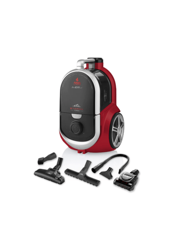 ETA | ETA351790000 Stormy Turbo | Vacuum Cleaner | Bagless | Power 800 W | Dust capacity 2.2 L | Black/Red
