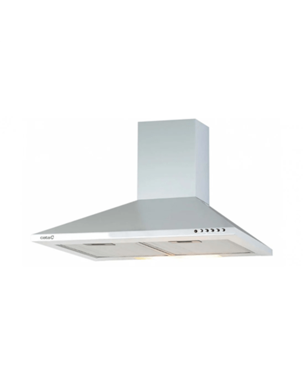 CATA | Hood | V-600 WH | Energy efficiency class C | Wall mounted | Width 70 cm | 420 m³/h | Mechanical control | White | LED