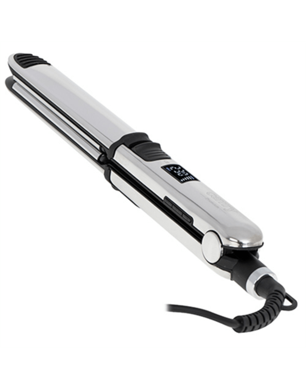 Camry | Professional hair straightener | CR 2320 | Warranty month(s) | Ionic function | Display LCD digital | Temperature (min) °C | Temperature (max) 230 °C | Number of heating levels | Stainless steel