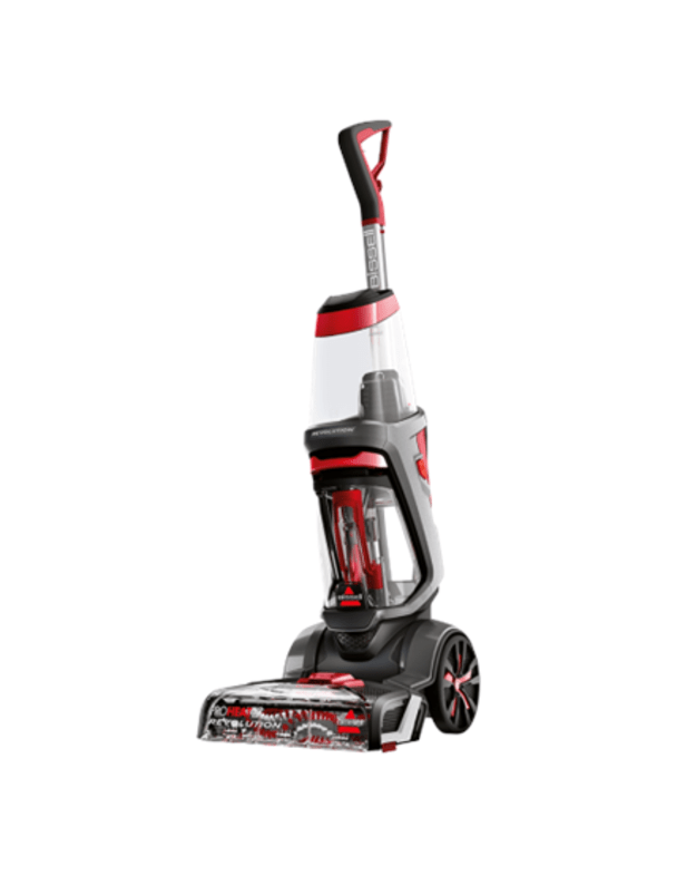 Bissell | Carpet Cleaner | ProHeat 2x Revolution | Corded operating | Handstick | Washing function | 800 W | - V | Operating time (max) min | Red/Titanium | Warranty 24 month(s) | Battery warranty month(s)
