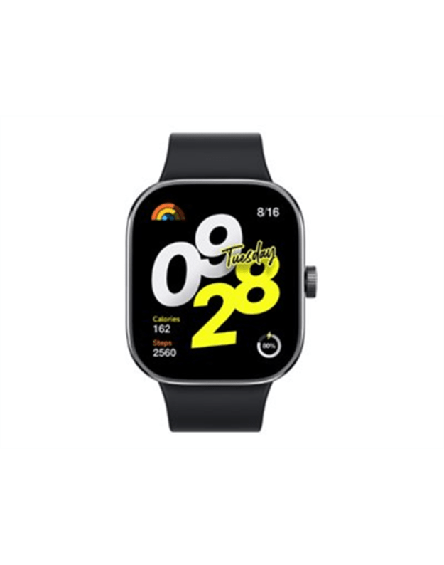 Redmi Watch 4 | Smart watch | GPS (satellite) | AMOLED | 1.97 | Waterproof | Obsidian Black