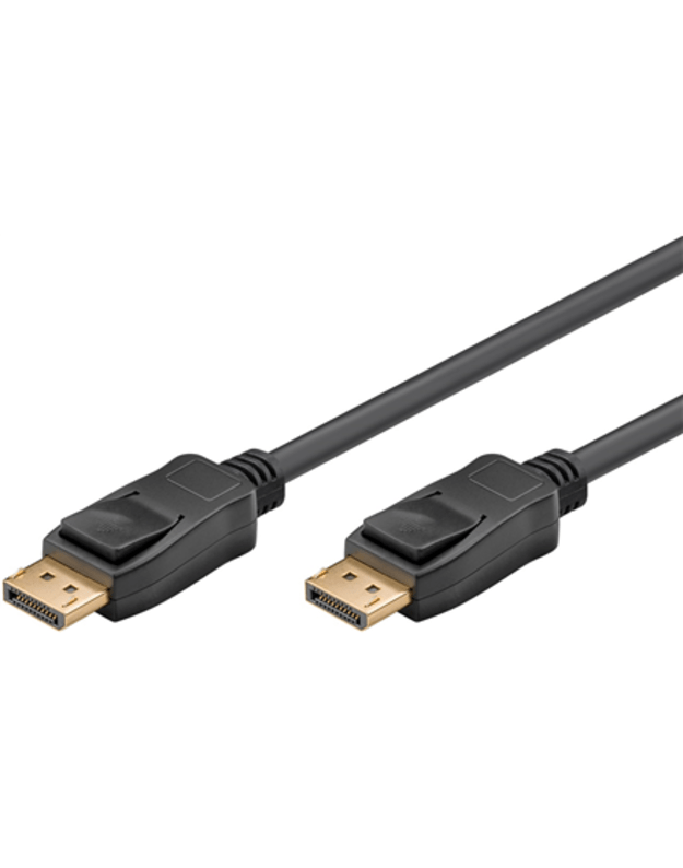 Goobay | Black | DisplayPort male | DisplayPort male | DisplayPort Connector Cable 1.4 | DP to DP | 2 m
