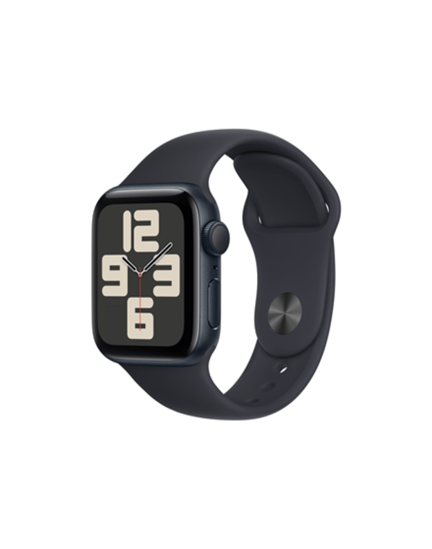 Apple Watch SE GPS 40mm Midnight Aluminium Case with Midnight Sport Band - M/L Apple
