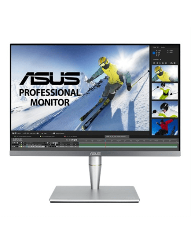 Asus ProArt HDR Professional LCD PA24AC 24.1 IPS WUXGA 16:10 5 ms 350 cd/m² Gray HDMI ports quantity 2 60 Hz