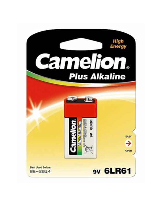 Camelion 6LF22-BP1 9V/6LR61 Plus Alkaline 6LR61 1 pc(s)