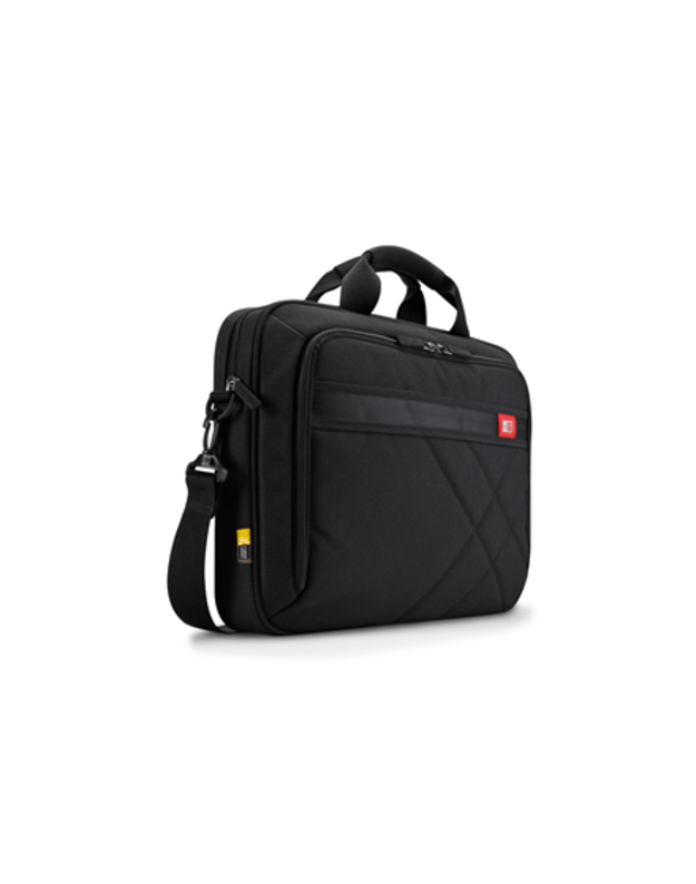 Case Logic | Fits up to size 17 | Casual Laptop Bag | DLC117 | Laptop Bag | Black | Shoulder strap