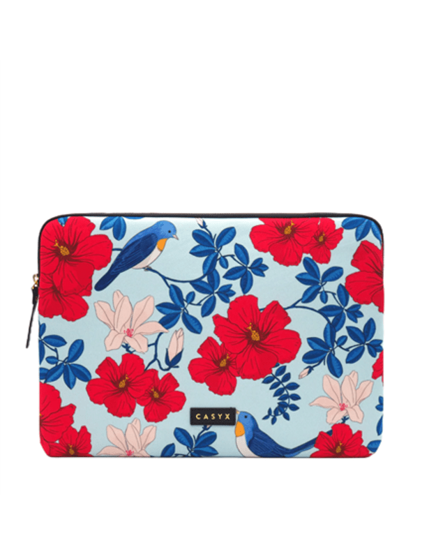 Casyx | Fits up to size 13 ”/14 | Casyx for MacBook | SLVS-000003 | Sleeve | Springtime Bloom | Waterproof