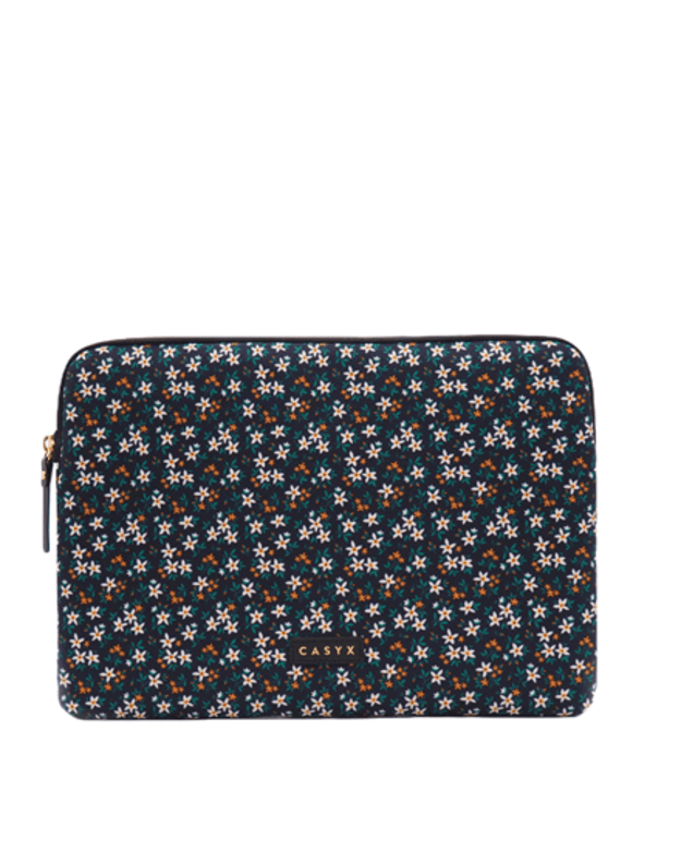 Casyx | Fits up to size 13 ”/14 | Casyx for MacBook | SLVS-000013 | Sleeve | Midnight Garden | Waterproof