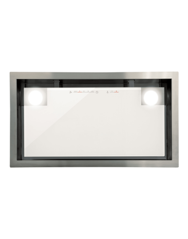 CATA | Hood | GC DUAL A 75 XGWH | Energy efficiency class A | Canopy | Width 79.2 cm | 820 m³/h | Touch control | White glass | LED