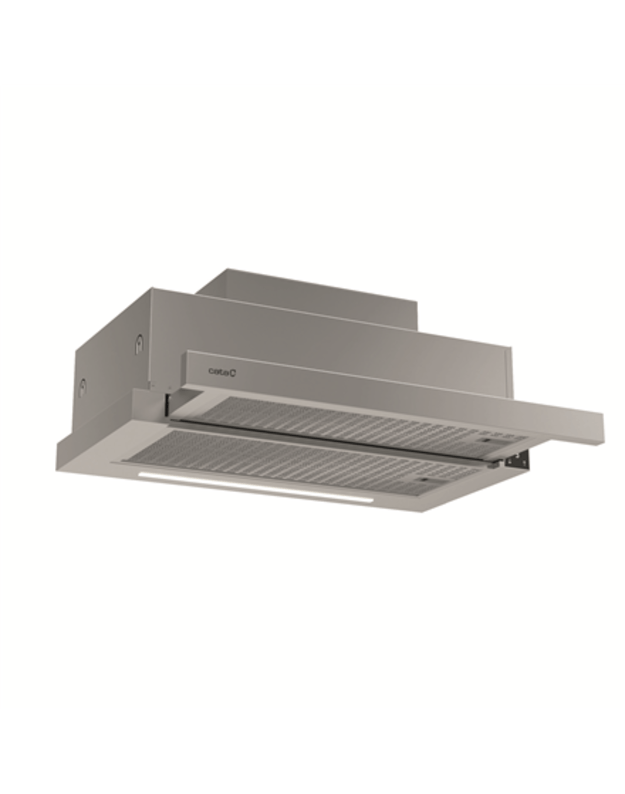 CATA TFH 6830 X Hood, Energy efficiency class A+, Width 60 cm, Max 605 m³/h, Touch Control, LED, Stainless steel CATA