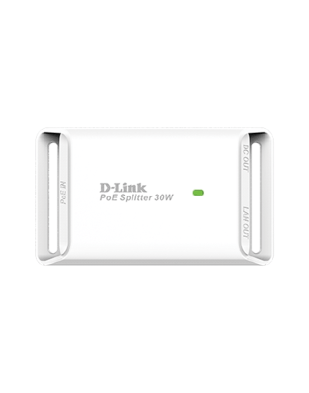 D-Link DPE-301GS Gigabit PoE Splitter Compliant with 802.3af/802.3at 10,100,1000 Mbit/s Ethernet LAN (RJ-45) ports 2