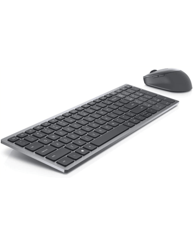 Dell Keyboard and Mouse KM7120W Keyboard and Mouse Set Wireless Batteries included EN/LT Wireless connection Titan Gray Bluetooth