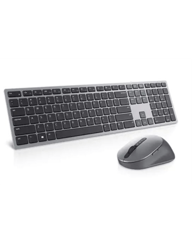 Dell Premier Multi-Device Keyboard and Mouse KM7321W Keyboard and Mouse Set Wireless Batteries included EE Wireless connection Titan grey