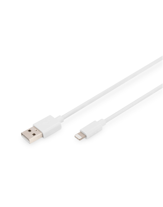 Digitus Charger/data cable USB-A to Lightning, 1 m