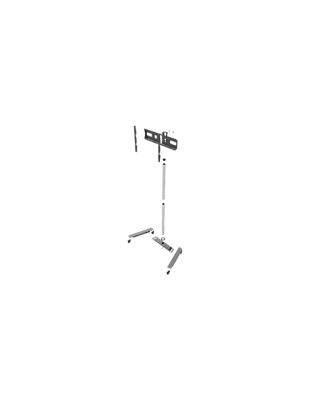 EDBAK | Floor stand | TR5E | Trolleys & Stands | 42-65 | Maximum weight (capacity) 50 kg | Black
