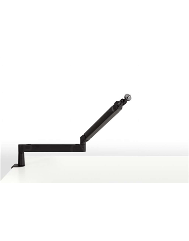 Elgato | Wave Mic Arm | 10AAN9901 | | kg | Upper Arm Desk Clearance (160 mm) Lower Arm Desk Clearance (70 mm) Horizontal Reach (740 mm) Vertical Rotation (90 ° up / 60 ° down (elbow) Desk Clamp expandable up to 60 mm | Low Profile | VESA mm