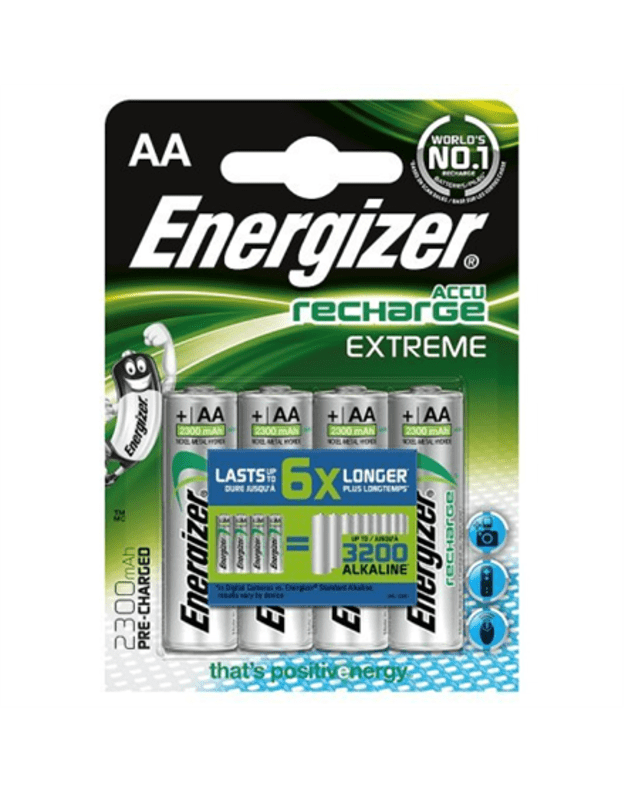 Energizer AA/HR6 2300 mAh Rechargeable Accu Extreme Ni-MH 4 pc(s)