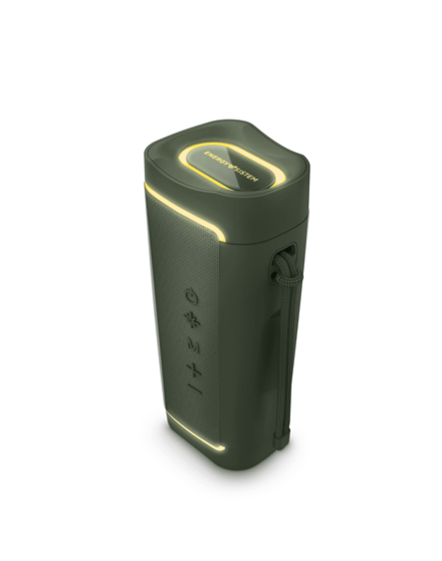 Energy Sistem Yume ECO Bluetooth Speaker with RGB LED Lights, Green Energy Sistem