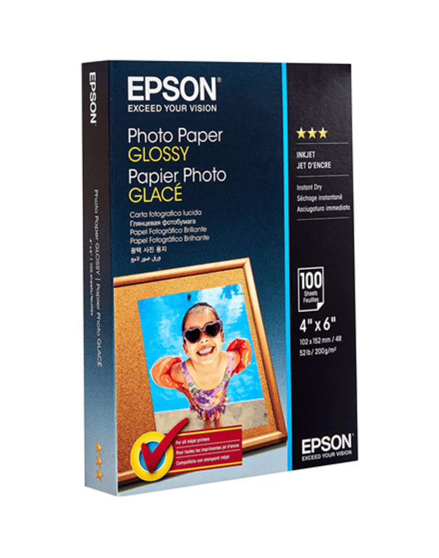Epson | Photo Paper Glossy | 200 g/m² | 10 x 15 cm | Photo Paper