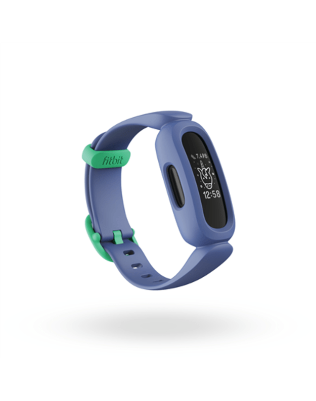 Fitbit Ace 3 Fitness tracker OLED Touchscreen Waterproof Bluetooth Cosmic Blue/Astro Green