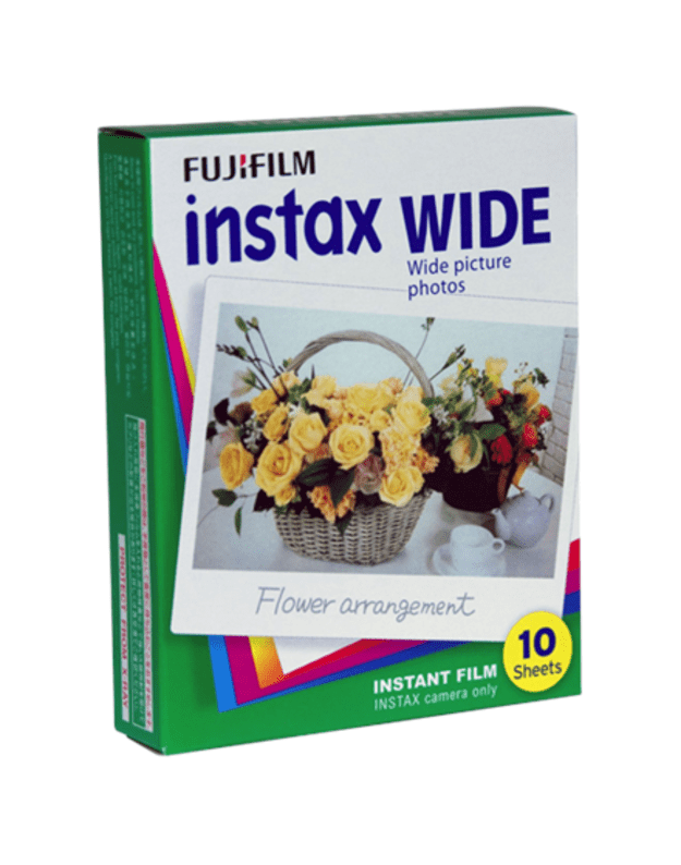 Fujifilm | Instax Wide Glossy (10pl) Film | 108 x 86 mm | Quantity 10