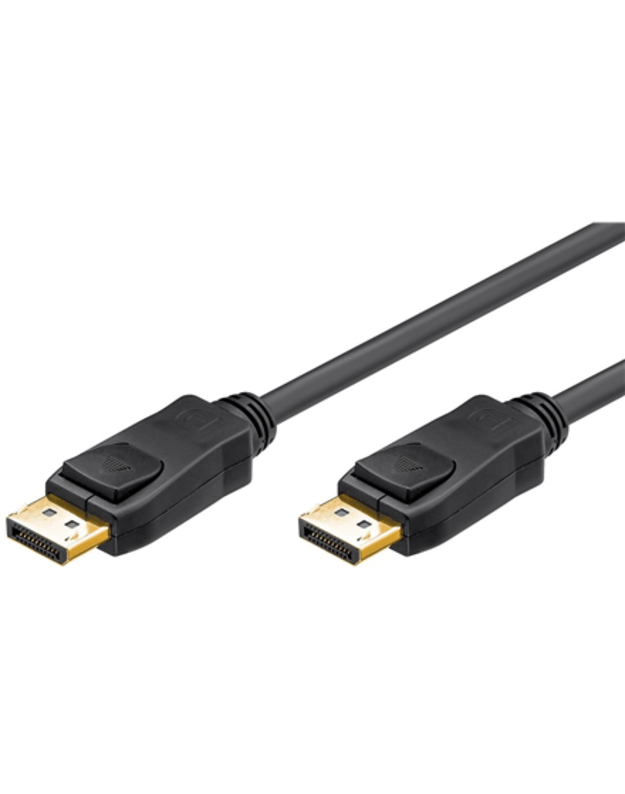 Goobay 65923 DisplayPort connector cable 1.2, gold-plated, 2m Goobay | DP to DP | 2 m